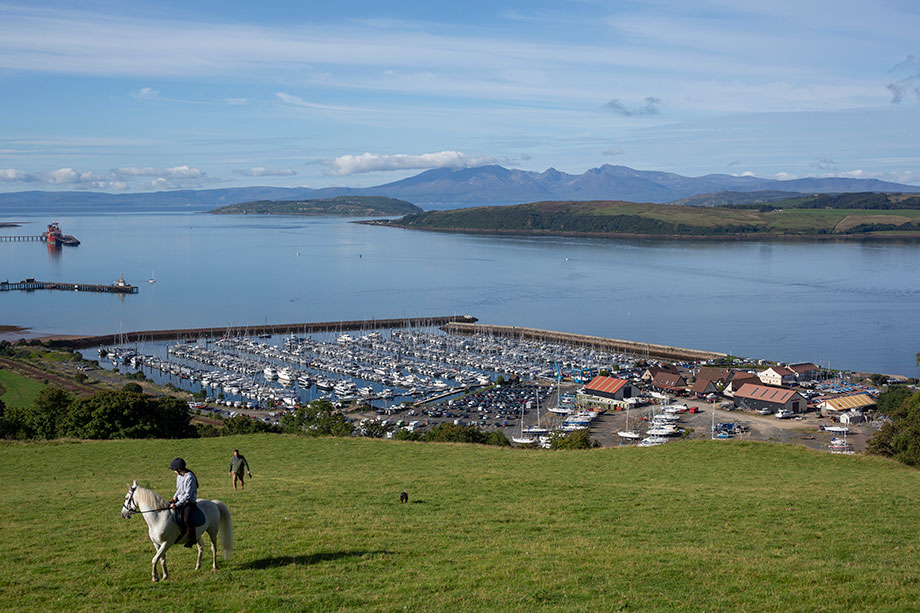 largs yacht haven caravan site