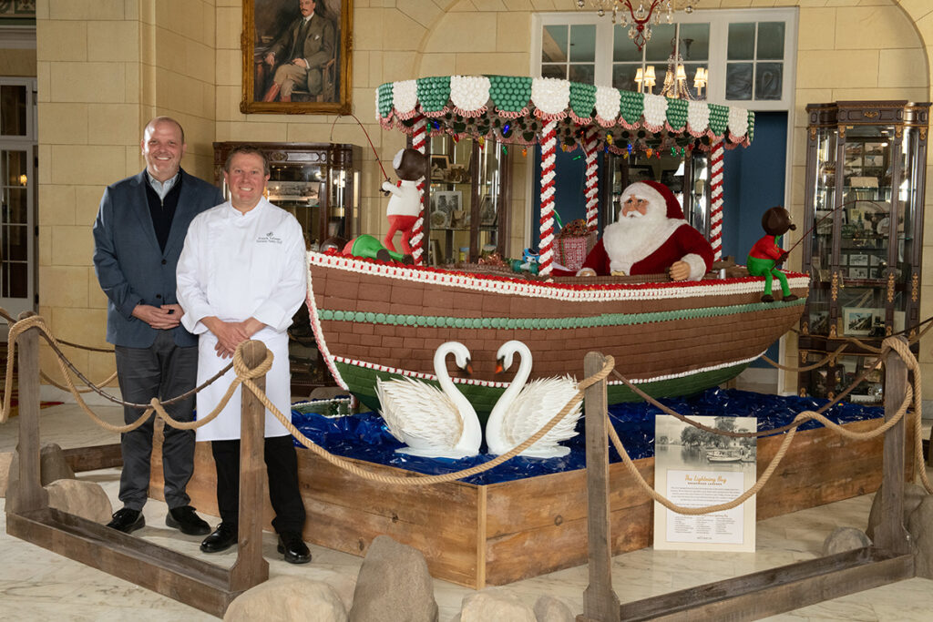 Broadmoor Gingerbread House 2025 Blake Chickie