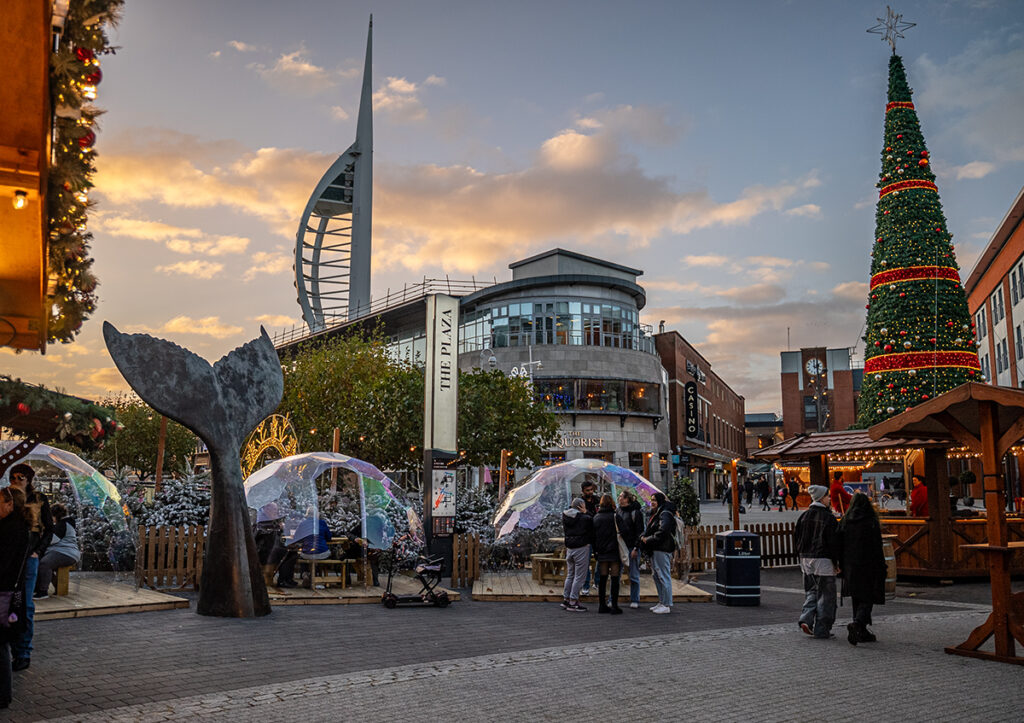 ‘Christmas Village’ now open daily at Gunwharf Quays All At Sea